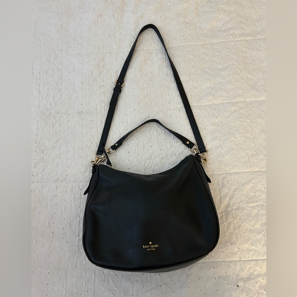 FABULOUS KATE SPADE PEBBLED LEATHER MULBERRY STREET VIVIAN BAG
